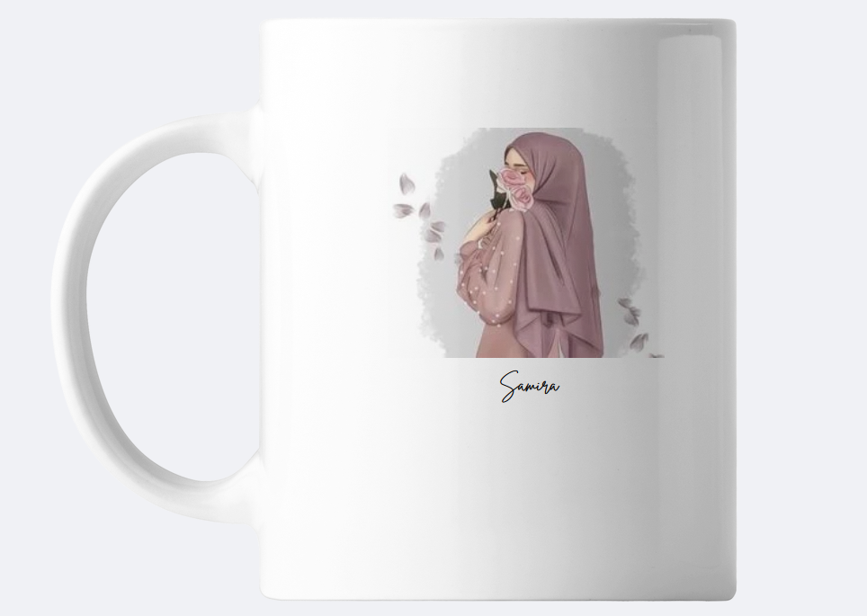 Mug femme avec Rose