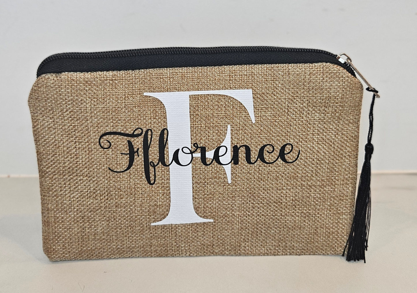 Pochette en jute